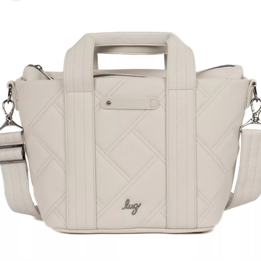 NWT Lug Dory Matte Luxe VL Crossbody Bag Pebble